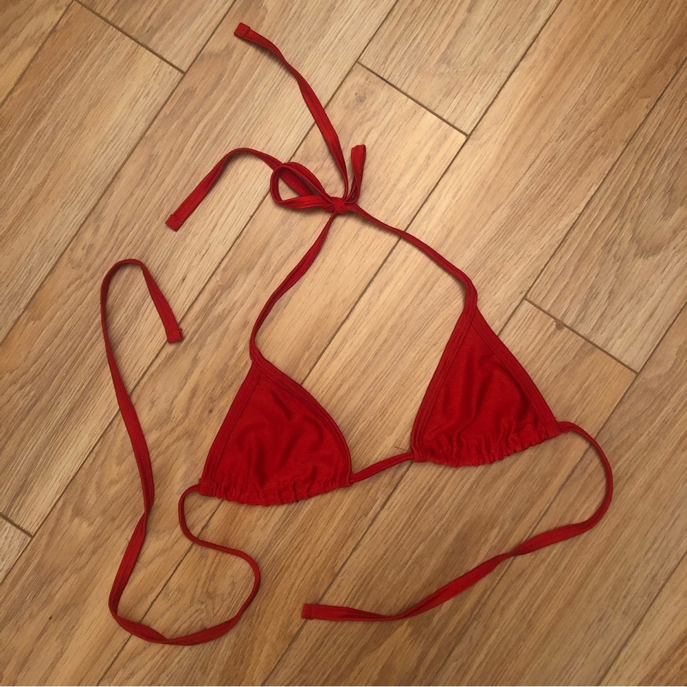 American Apparel Triangle Bikini Top